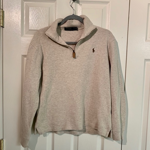 polo ralph lauren quarter zip sweat